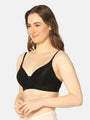 Lightly Padded Lacy Design Everyday T-Shirt Bra - Da Intimo - Lingerie Online Store India