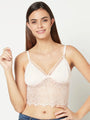 Cotton Lace Cami Bralette - Da Intimo - Lingerie Online Store India