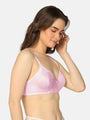 Pack Of 2 Lightly Padded Lacy Design Everyday T-Shirt Bra - Da Intimo - Lingerie Online Store India