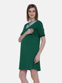 Solid Color Feeding Nightwear Dress - Da Intimo - Lingerie Online Store India