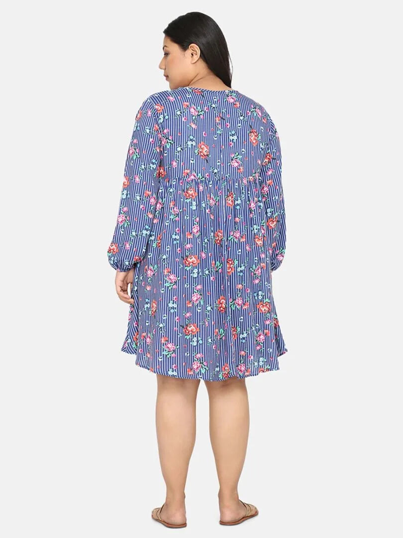 Printed Maternity Nightdress - Da Intimo - Lingerie Online Store India