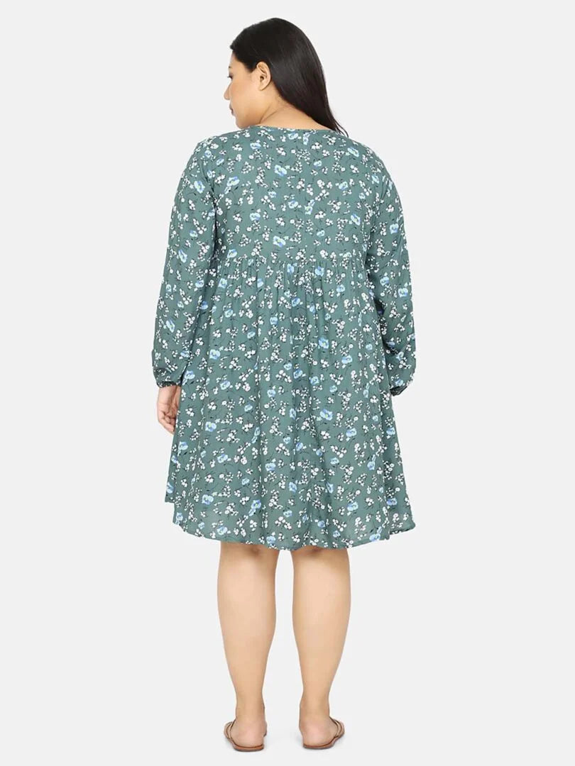 Printed Maternity Nightdress - Da Intimo - Lingerie Online Store India