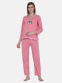 Sleepy Eyes Feeding Nightwear Set - Da Intimo - Lingerie Online Store India