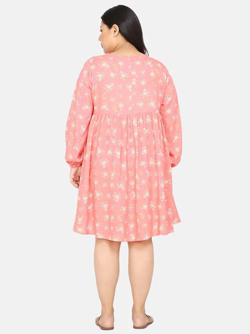 Printed Maternity Nightdress - Da Intimo - Lingerie Online Store India