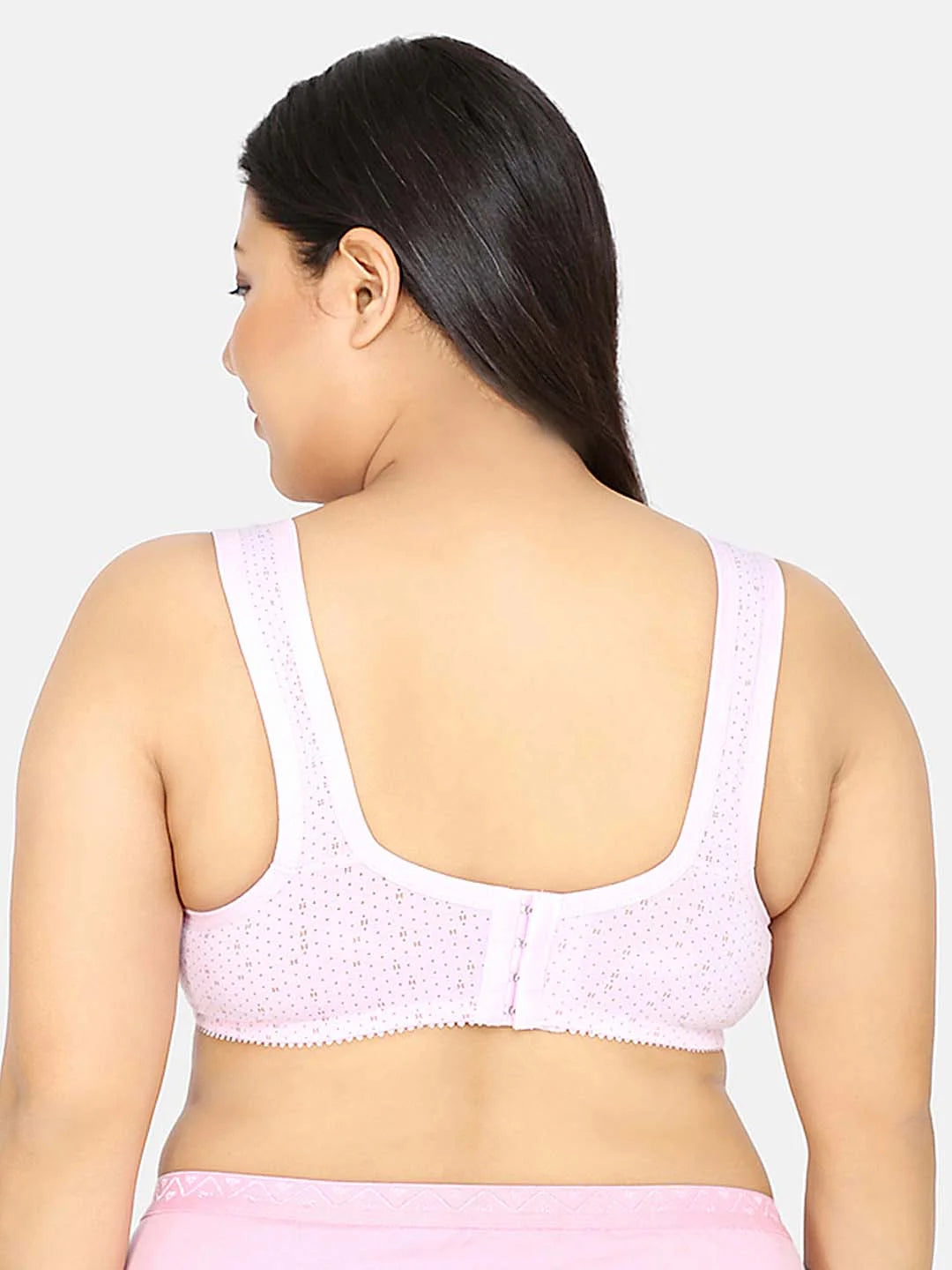 Full Coverage Non Padded Adjustable Straps Printed Maternity Bra