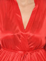 Lace Detail Satin Pajama Set - Da Intimo - Lingerie Online Store India