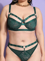 Pack of 2 Rivet Design Underwired Strappy Bra