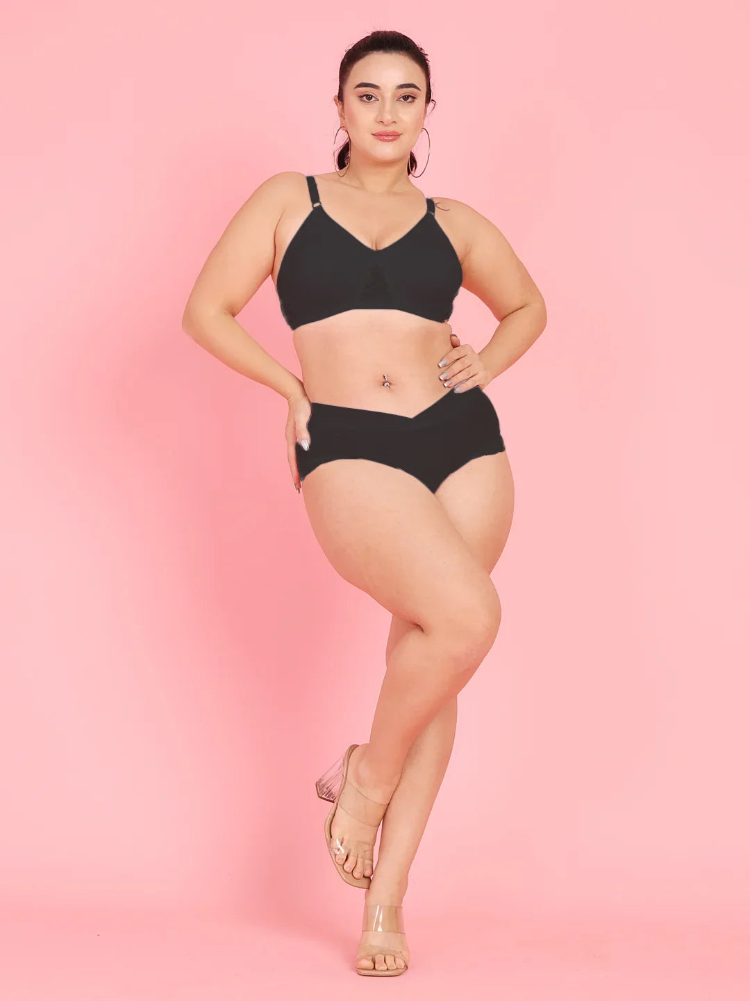 Curvy Love Plus Size Soft Cotton Everyday Bra