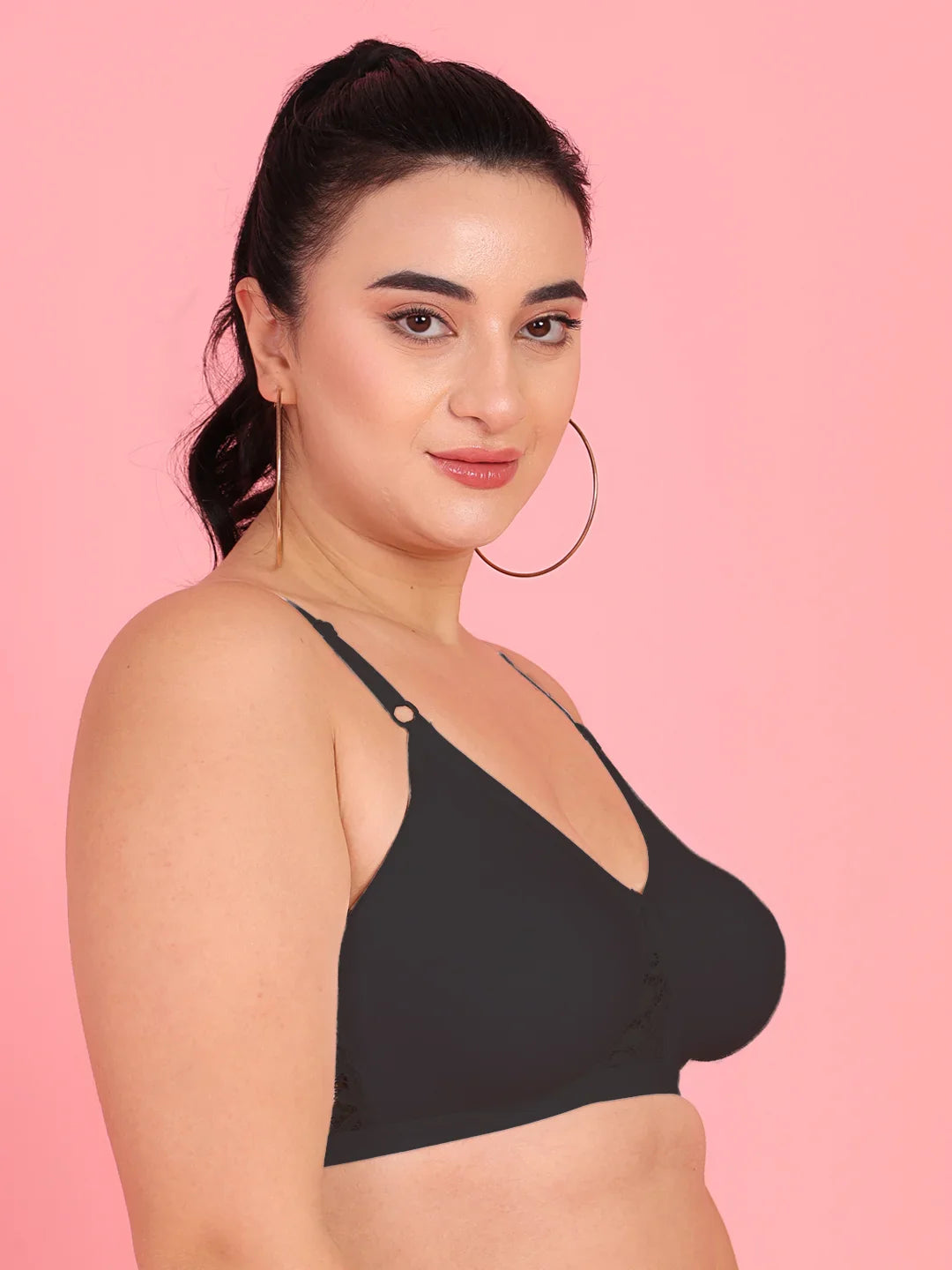 Curvy Love Plus Size Soft Cotton Everyday Bra