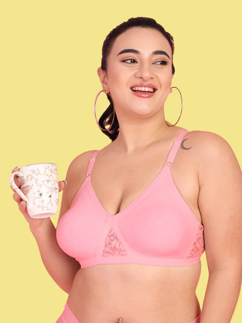 Curvy Love Plus Size Soft Cotton Everyday Bra
