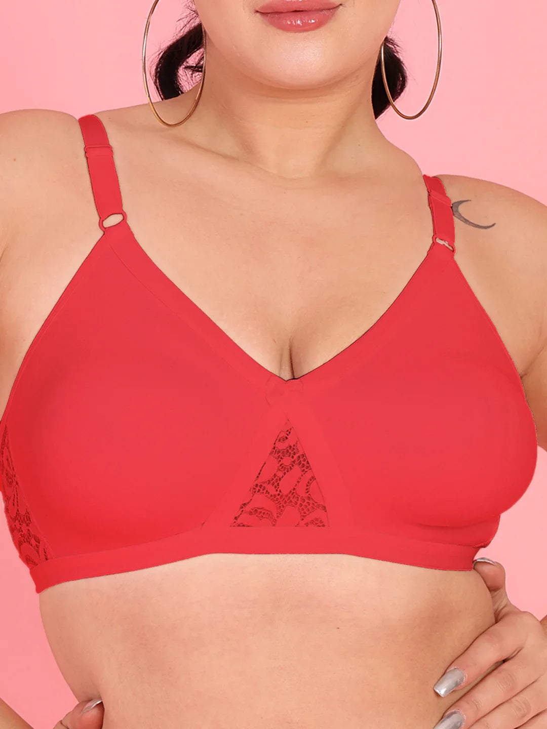 Curvy Love Plus Size Soft Cotton Everyday Bra