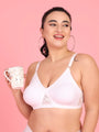 Curvy Love Plus Size Soft Cotton  Everyday Bra