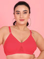 Curvy Love Pack of 2 Plus Size Soft Cotton  Everyday Bra - Da Intimo