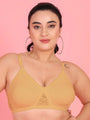 Curvy Love Pack of 2 Plus Size Soft Cotton  Everyday Bra