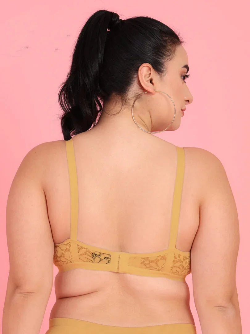 Curvy Love Pack of 2 Plus Size Soft Cotton  Everyday Bra