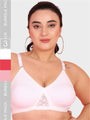 Curvy Love Pack of 2 Plus Size Soft Cotton Everyday Bra