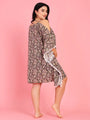 Curvy Love Plus Size Tie and Die Kaftan - Da Intimo - Lingerie Online Store India