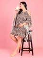 Curvy Love Plus Size Tie and Die Kaftan - Da Intimo - Lingerie Online Store India