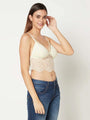 Cotton Lace Cami Bralette - Da Intimo - Lingerie Online Store India