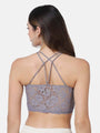 Criss-Cross Back Lace Bralette - Da Intimo - Lingerie Online Store India