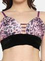 Soft Triangle Cup Printed Bralette - Da Intimo - Lingerie Online Store India