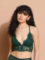 Pack Of 2 Front Open Delicate Lace Bralette - Da Intimo - Lingerie Online Store India