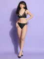 Soft Lace Non Padded Winged Strap Lingerie Set - Da Intimo - Lingerie Online Store India