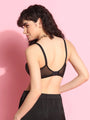 Lace Design Underwired Balconette Bra - Daintimo