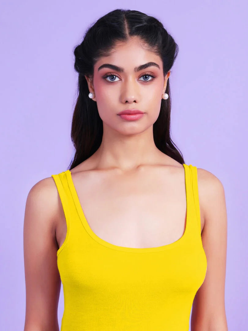 Da Intimo Soft Cotton Broad Strap Camisole - Da Intimo - Lingerie Online Store India