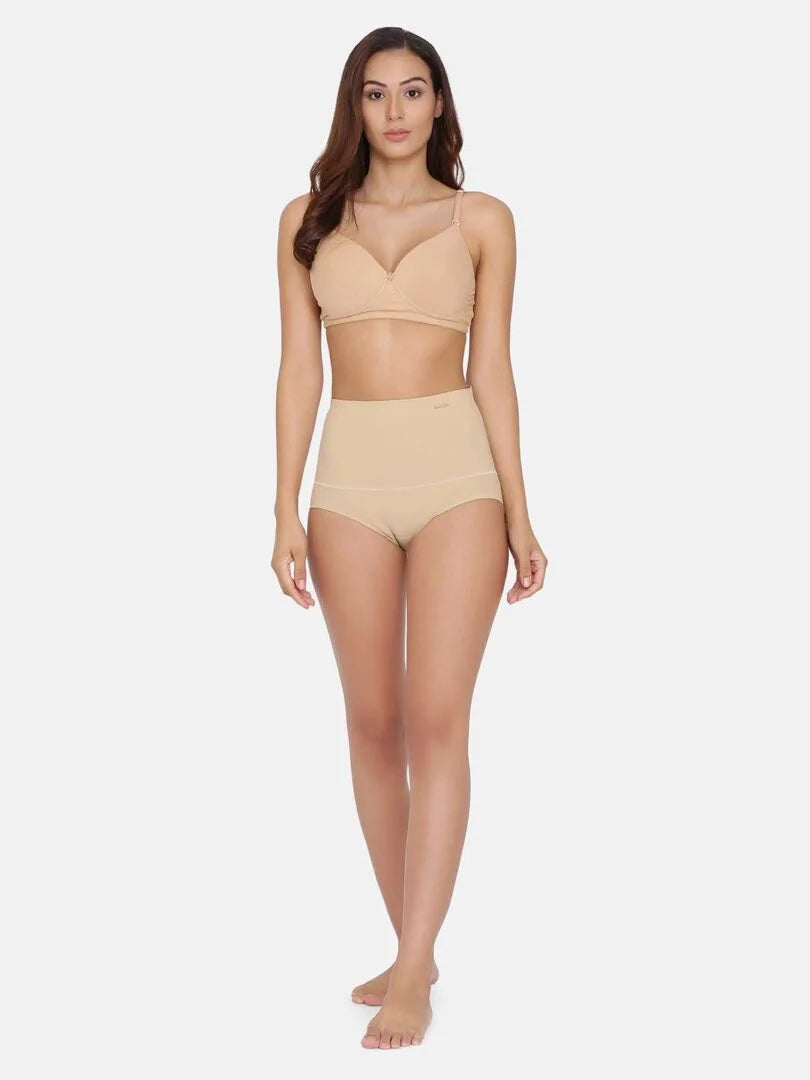Midwaist Seamless Shaper Panties - Da Intimo - Lingerie Online Store India