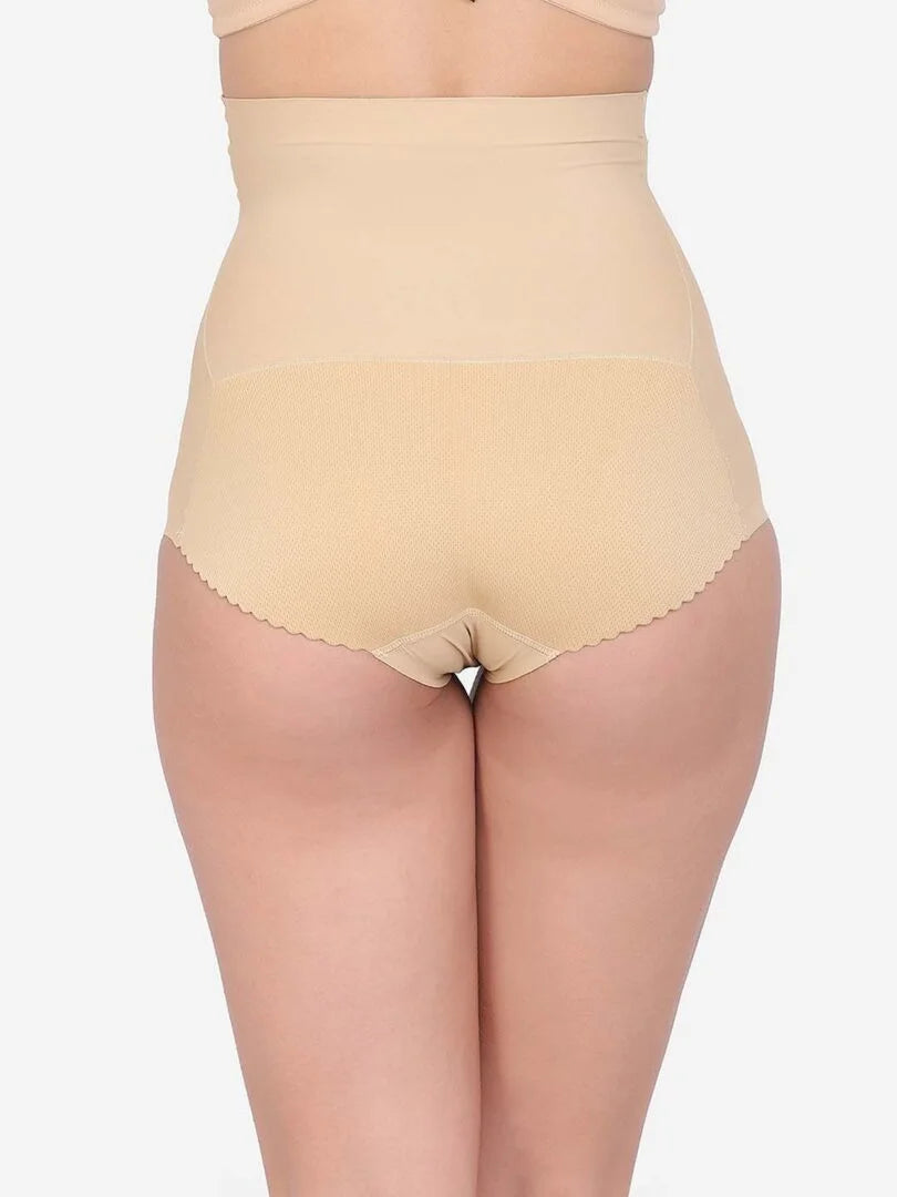 Comfortable Cotton Spandex Body Seamless Shapewear Breathable fabric Hosiery and tights - Da Intimo - Lingerie Online Store India