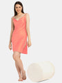Da intimo Satin Cowl Neck Babydoll - Da Intimo - Lingerie Online Store India