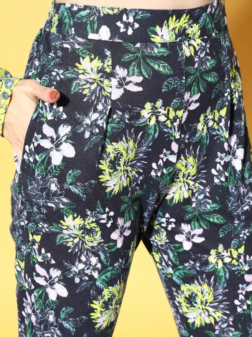 Multi Three Piece Bra Co-ord Loungewear Sets - Da Intimo - Lingerie Online Store India