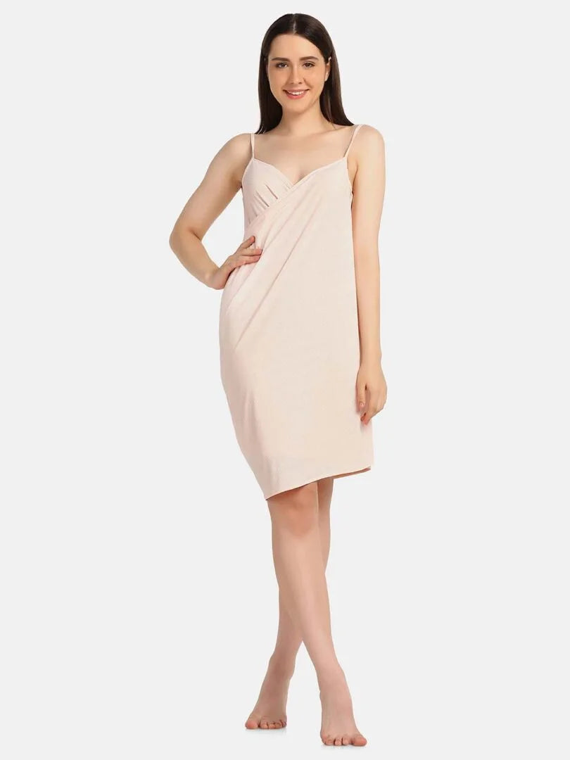 Soft Ribbed Cover Up Dress - Da Intimo - Lingerie Online Store India