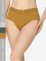Pack Of 2 Soft Organic Cotton Everyday V- Shape Regular Panty