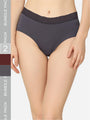 Pack Of 2 Soft Organic Cotton Everyday V- Shape Regular Panty
