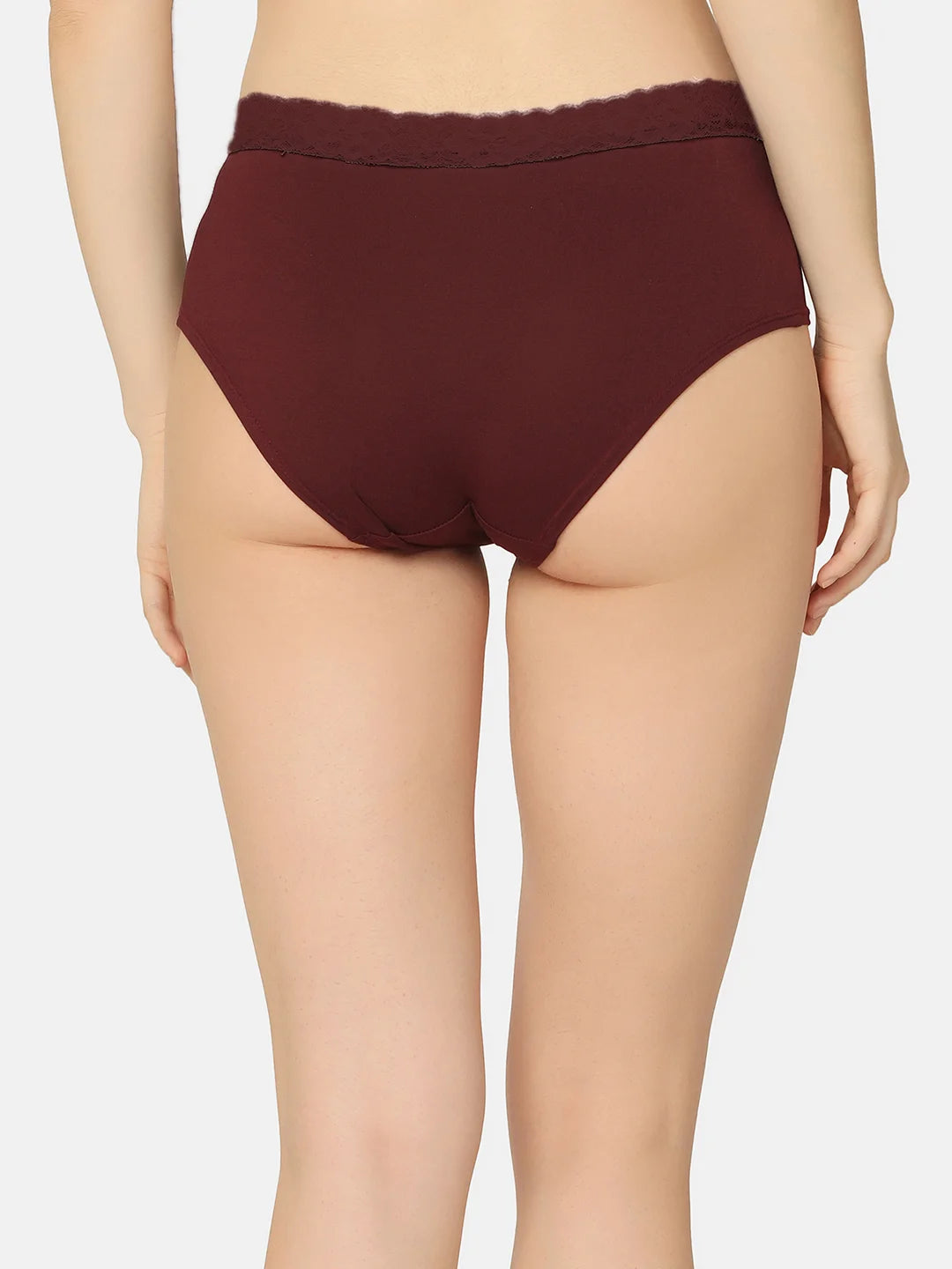 Pack Of 2 Soft Organic Cotton Everyday V- Shape Regular Panty