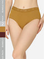 Pack Of 2 Soft Organic Cotton Everyday V- Shape Regular Panty