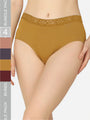 Pack Of 4 Soft Organic Cotton Everyday V- Shape Regular Panty