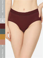 Pack Of 4 Soft Organic Cotton Everyday V- Shape Regular Panty