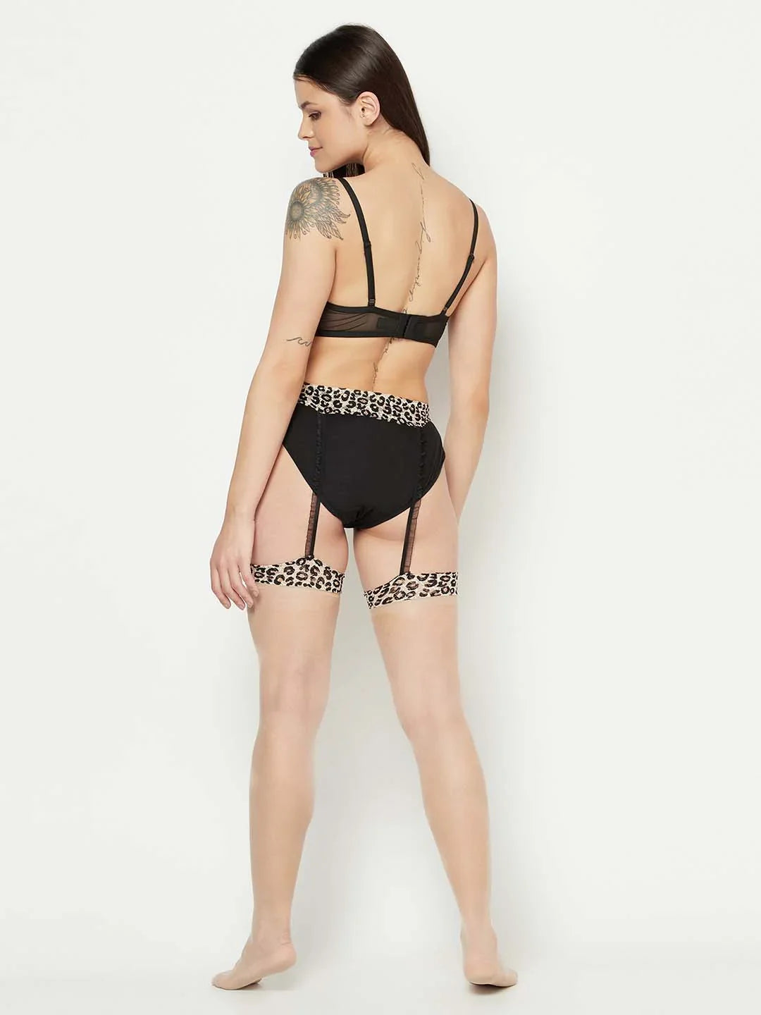 Leopard Print Stocking