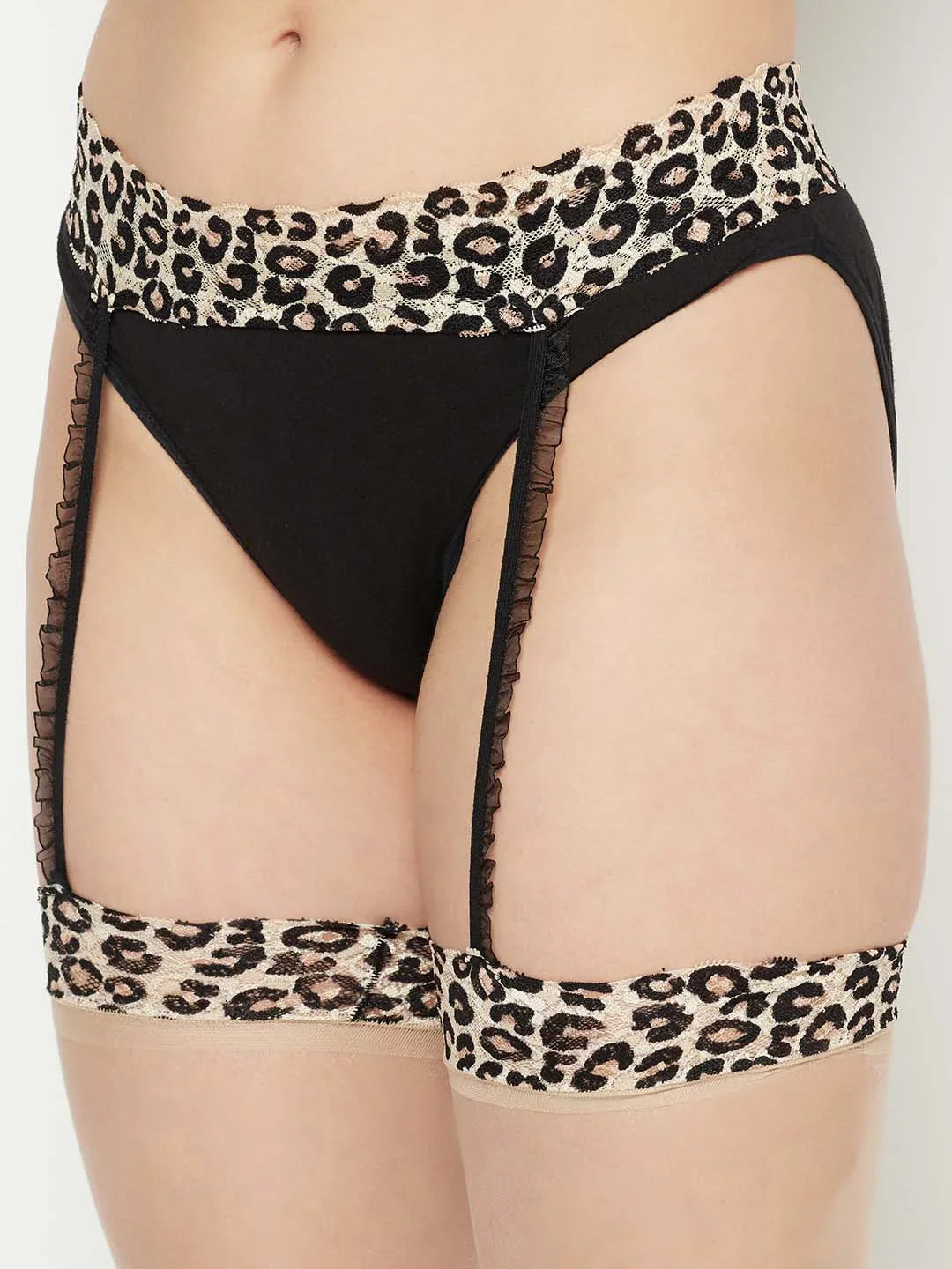 Leopard Print Stocking