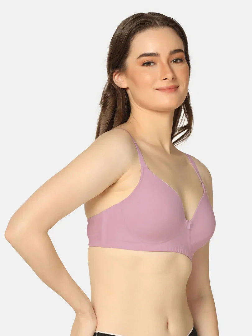 Soft Padded Everyday Comfort T-Shirt Bra - Da Intimo - Lingerie Online Store India
