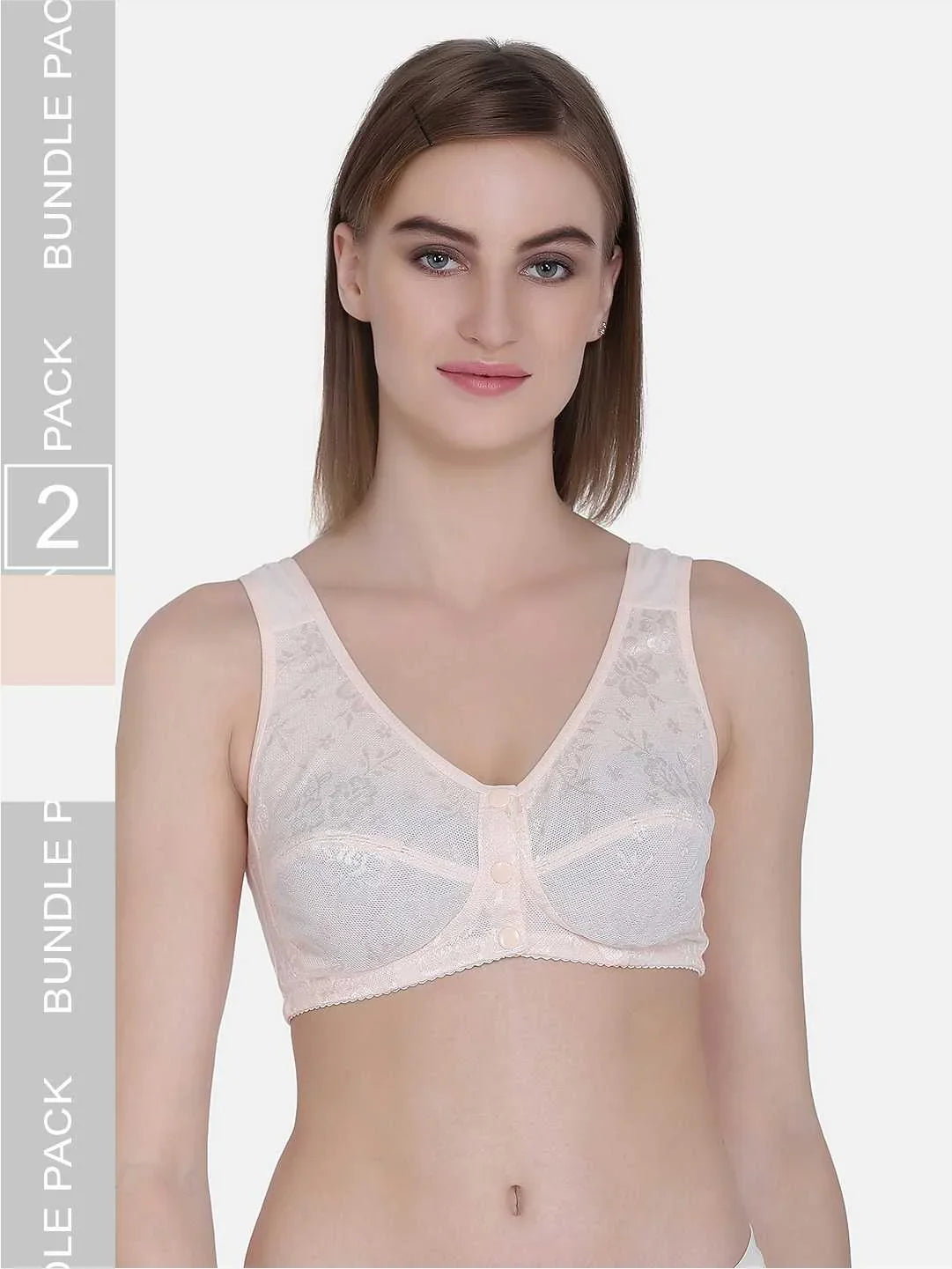 Mamma Presto Pack Of 2 Front Open Maternity Nursing Bra