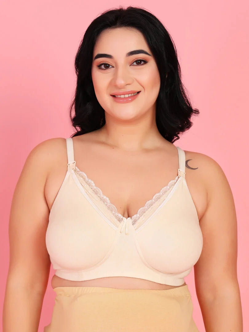 Mamma Presto Pack Of 2 Non Padded Nursing Maternity Bra