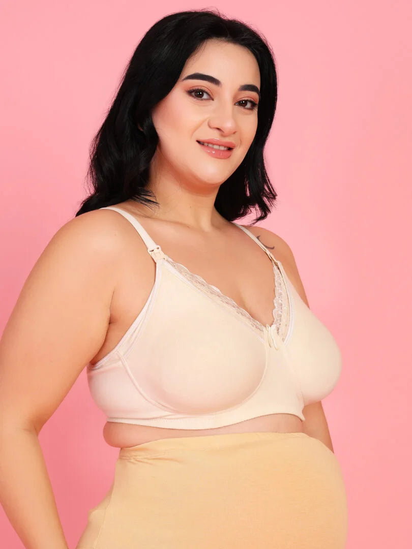 Mamma Presto Pack Of 2 Non Padded Nursing Maternity Bra