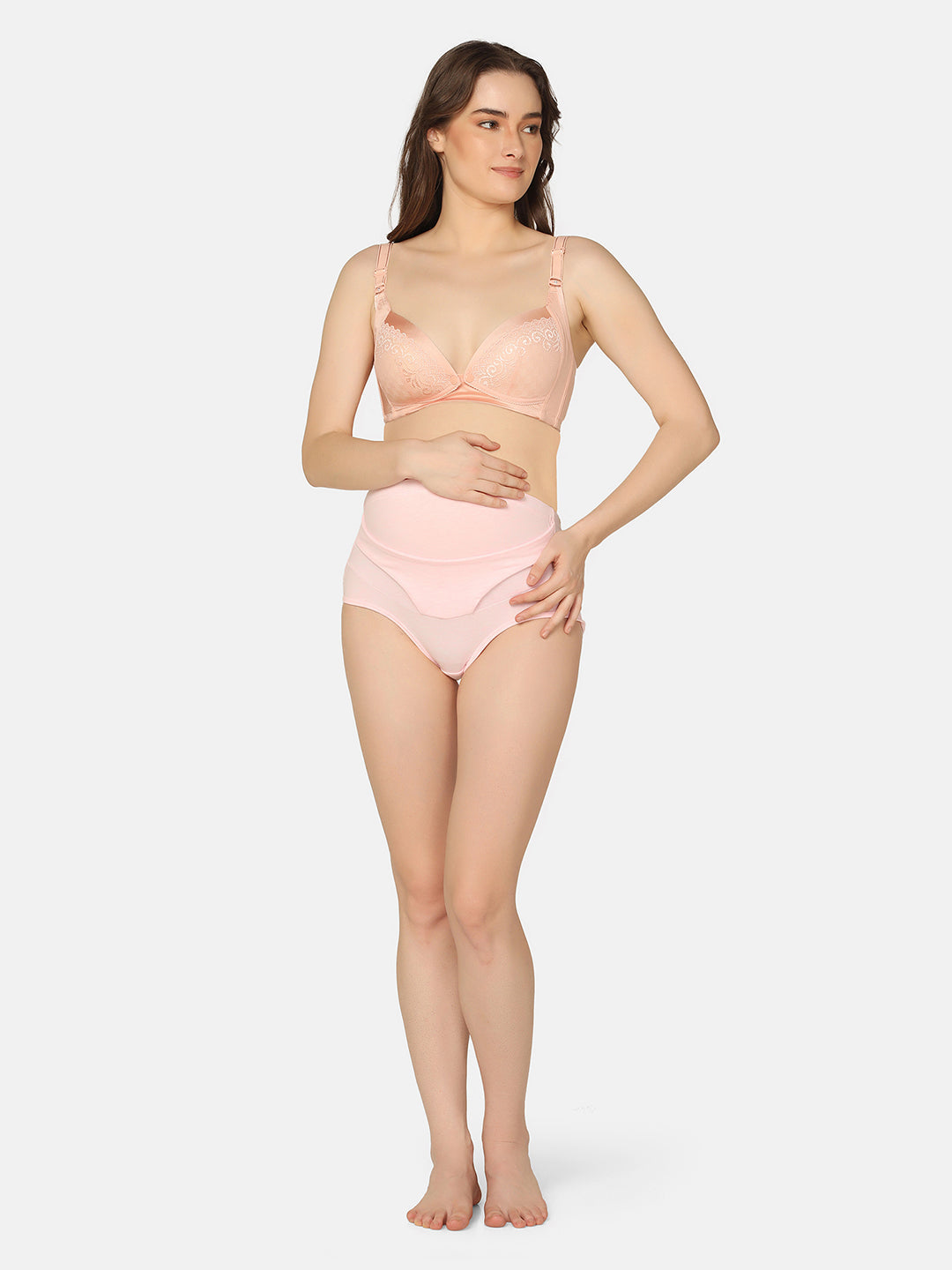 High Rise Pre Pregnancy Tummy Support Panty - Da Intimo - Lingerie Online Store India