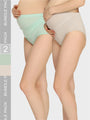 Mamma Presto Pack Of Two High Rise Pre Pregnancy Panty - Da Intimo - Lingerie Online Store India