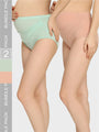 Mamma Presto Pack Of Two High Rise Pre Pregnancy Panty - Da Intimo - Lingerie Online Store India