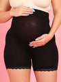 Mamma Presto Soft Cotton Solid Maternity BoyShorts